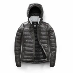 Canada Goose Women's Hybridge Lite Hoody -Canada Goose 2703L Graphite Black