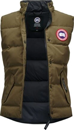 Canada Goose Freestyle Vest - Women's|-|Veste Freestyle - Femme -Canada Goose 2832L 7E 7EStudio 20Open 20Military 20Green