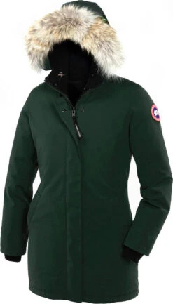 Canada Goose Victoria Parka - Women's|-|Parka Victoria - Femme -Canada Goose 3037L 7EAlgonquin 20Green