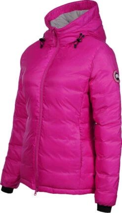 Canada Goose Camp Down Hoody - Women's|-|Manteau à Capuchon En Duvet Camp - Femme -Canada Goose 5055L 7E 7ESide 20Summit 20Pink