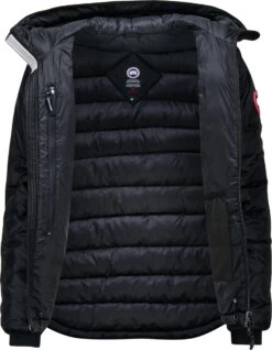 Canada Goose Camp Down Hoody - Women's|-|Manteau à Capuchon En Duvet Camp - Femme -Canada Goose 5055L 7E 7EStudio 20Open 20Black 20 20Black