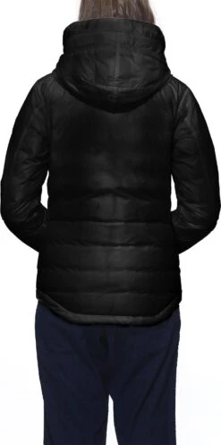 Canada Goose Camp Down Hoody - Women's|-|Manteau à Capuchon En Duvet Camp - Femme -Canada Goose 5055L 7E 7Ebackman 20Black 20 20Graphite