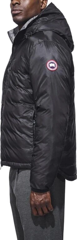 Canada Goose Lodge Down Hoody - Men's|-|Lodge En Duvet Et à Capuchon - Homme -Canada Goose 5055M 7E 7Esideman 20Black 20 20Graphite