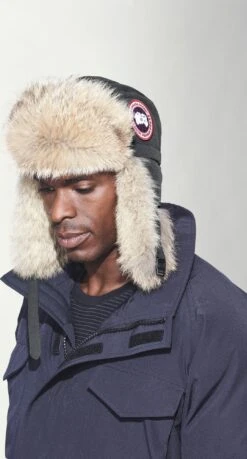 Canada Goose Aviator Hat - Men's|-|Chapeau Aviator - Homme 25 Canada Goose Aviator Hat - Men's|-|Chapeau Aviator - Homme -Canada Goose 5187M 7E 7EDetail1 20Graphite