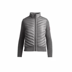 Canada Goose Women's Hybridge Knit Jacket 12 Canada Goose Women's Hybridge Knit Jacket -Canada Goose 6830L Iron Grey