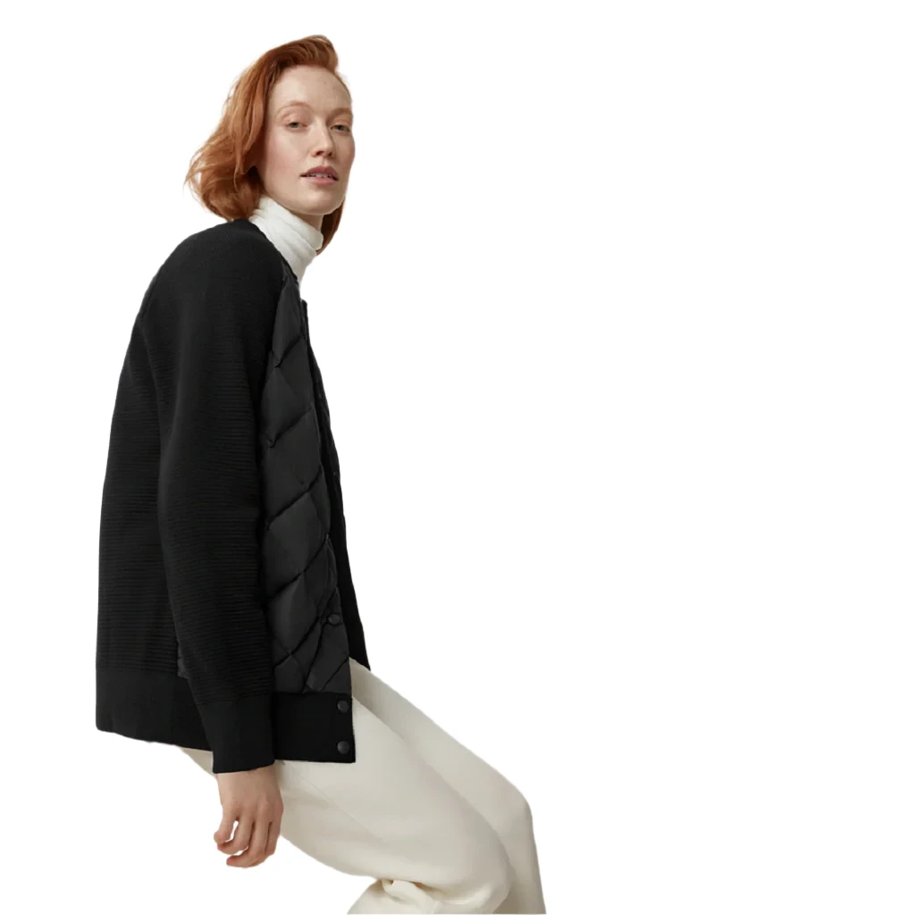 Canada Goose Women's Hybridge Quilted Knit Bomber 8 Canada Goose Women's Hybridge Quilted Knit Bomber - Image 6