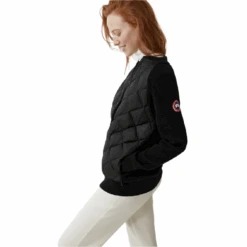 Canada Goose Women's Hybridge Quilted Knit Bomber 16 Canada Goose Women's Hybridge Quilted Knit Bomber -Canada Goose 7032L F3