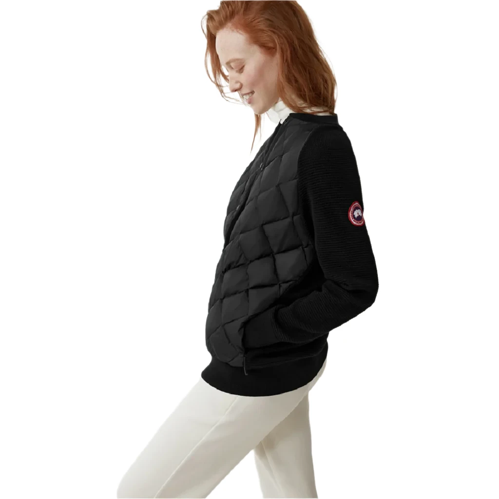 Canada Goose Women's Hybridge Quilted Knit Bomber 9 Canada Goose Women's Hybridge Quilted Knit Bomber - Image 7