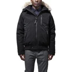 Canada Goose Borden Bomber - Men's|-|Blouson Borden - Homme -Canada Goose 7968M 7E 7Efrontman 20Black cede6b79 f36d 4137 bab6 67523db337c1