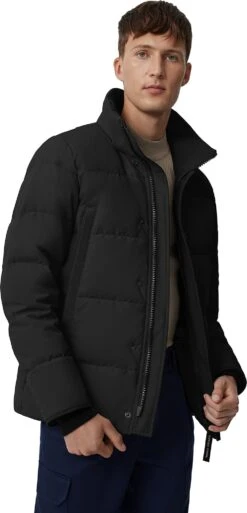 Canada Goose Wyndham Parka - Men's|-|Parka Wyndham - Homme -Canada Goose CGO 2048M 7E 7EDetail2 20Black