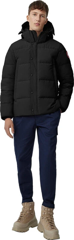 Canada Goose Wyndham Parka - Men's|-|Parka Wyndham - Homme -Canada Goose CGO 2048M 7E 7EFront1 20Black