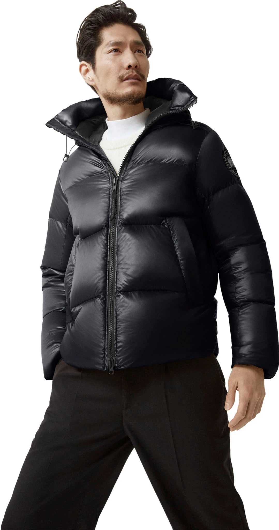 Canada Goose Crofton Puffer Jacket - Black Disc - Men's|-|Manteau Matelassé Crofton - Écusson Noir - Homme 10 Canada Goose Crofton Puffer Jacket - Black Disc - Men's|-|Manteau Matelassé Crofton - Écusson Noir - Homme - Image 8