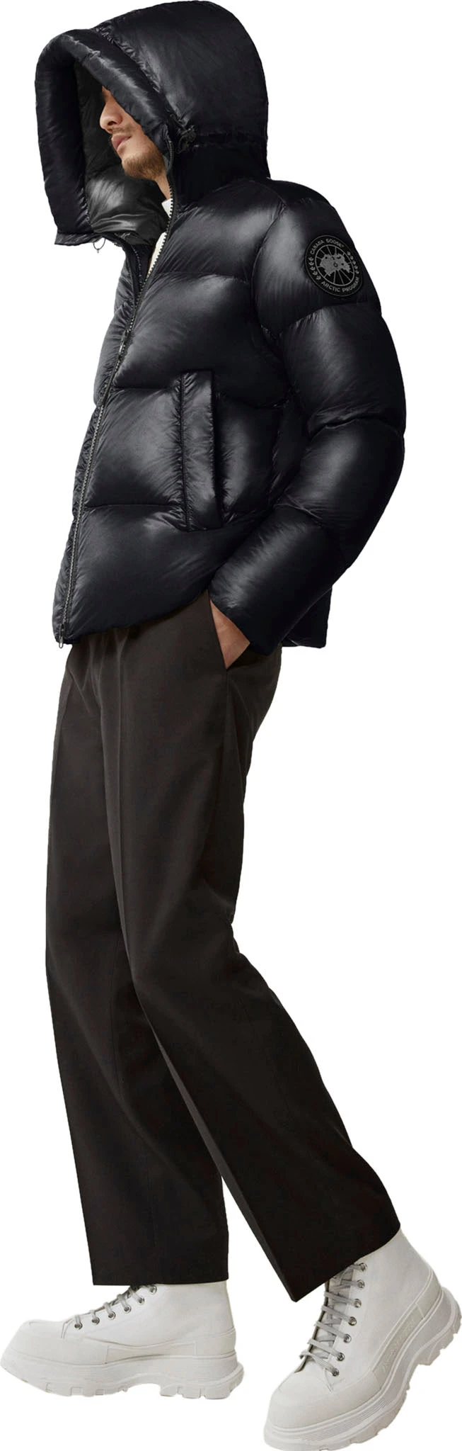 Canada Goose Crofton Puffer Jacket - Black Disc - Men's|-|Manteau Matelassé Crofton - Écusson Noir - Homme 6 Canada Goose Crofton Puffer Jacket - Black Disc - Men's|-|Manteau Matelassé Crofton - Écusson Noir - Homme - Image 4