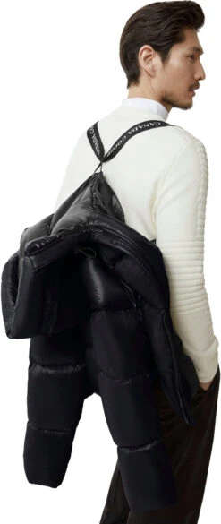 Canada Goose Crofton Puffer Jacket - Men's|-|Manteau Matelassé Crofton - Homme -Canada Goose CGO 2252M 7E 7ESide1 20Black