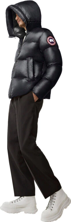 Canada Goose Crofton Puffer Jacket - Men's|-|Manteau Matelassé Crofton - Homme -Canada Goose CGO 2252M 7E 7EStandard 20Outfit 20Black