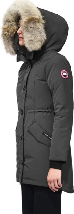 Canada Goose Rossclair Parka - Fusion Fit - Women's|-|Parka Rossclair - Coupe Fusion - Femme 31 Canada Goose Rossclair Parka - Fusion Fit - Women's|-|Parka Rossclair - Coupe Fusion - Femme -Canada Goose CGO 2580LA 7EGraphite 7EModel 20Side