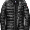 Canada Goose Hybridge Lite Coat - Women's|-|Manteau Long Hybridge Lite - Femme -Canada Goose CGO 2710L 7EBlack