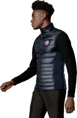 Canada Goose HyBridge Lite Vest Q - Men's|-|Veste Q HyBridge Lite - Homme 29 Canada Goose HyBridge Lite Vest Q - Men's|-|Veste Q HyBridge Lite - Homme -Canada Goose CGO 2715M 7E 7ESide2 20Atlantic 20Navy