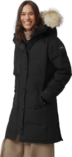 Canada Goose Shelburne Black Label Parka - Women's|-|Parka Shelburne Black Label - Femme -Canada Goose CGO 3802LB 7E 7EFront 20Black
