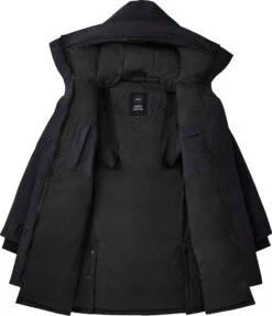 Canada Goose Shelburne Black Label Parka - Women's|-|Parka Shelburne Black Label - Femme -Canada Goose CGO 3802LB 7E 7EOpen2 20Navy