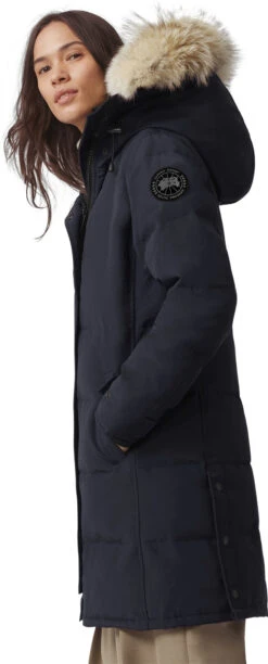 Canada Goose Shelburne Black Label Parka - Women's|-|Parka Shelburne Black Label - Femme -Canada Goose CGO 3802LB 7E 7ESide2 20Navy