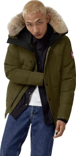 Canada Goose Carson Fusion Fit Parka - Men's|-|Parka Carson - Coupe Fusion - Homme -Canada Goose CGO 3805MA 7E 7EOpen 20Model 20Fur 20Military 20Green