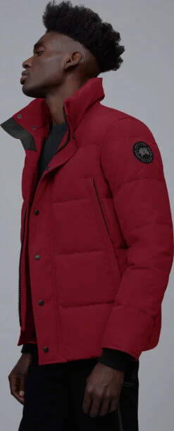 Canada Goose Wyndham Parka Black Label - Men's|-|Parka Wyndham Black Label - Homme 33 Canada Goose Wyndham Parka Black Label - Men's|-|Parka Wyndham Black Label - Homme -Canada Goose CGO 3808MB 7E 7EC 20Inferno 20Red