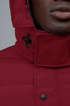 Canada Goose Wyndham Parka Black Label - Men's|-|Parka Wyndham Black Label - Homme 35 Canada Goose Wyndham Parka Black Label - Men's|-|Parka Wyndham Black Label - Homme -Canada Goose CGO 3808MB 7E 7EF 20Inferno 20Red