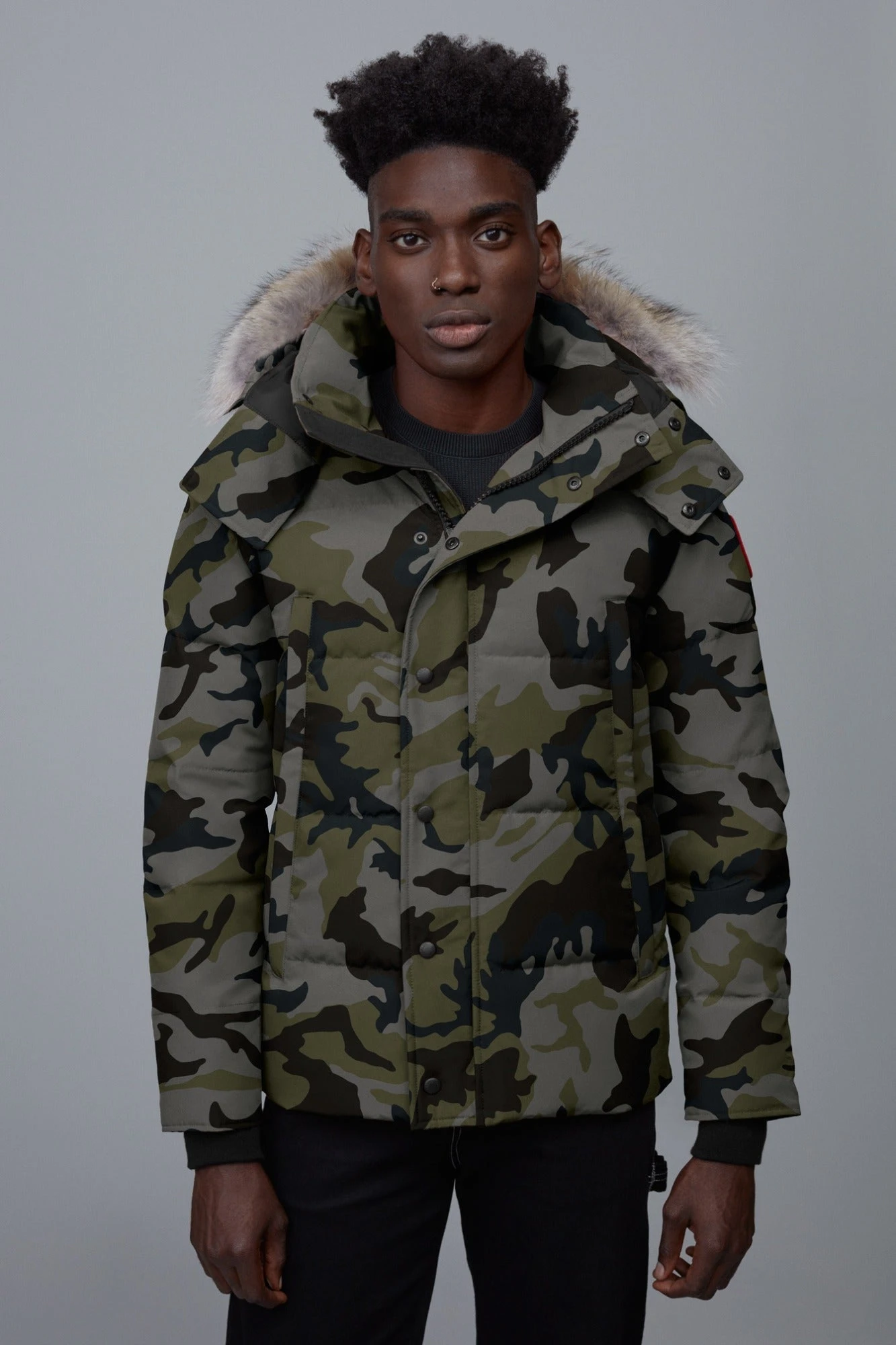 Canada Goose Wyndham Parka Print - Men's|-|Parka Wyndham Imprimé - Homme 12 Canada Goose Wyndham Parka Print - Men's|-|Parka Wyndham Imprimé - Homme - Image 10