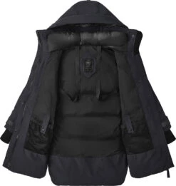 Canada Goose Bennett Black Label Parka - Women's|-|Parka Bennett Black Label - Femme -Canada Goose CGO 3817LB 7E 7EFront1 20Navy