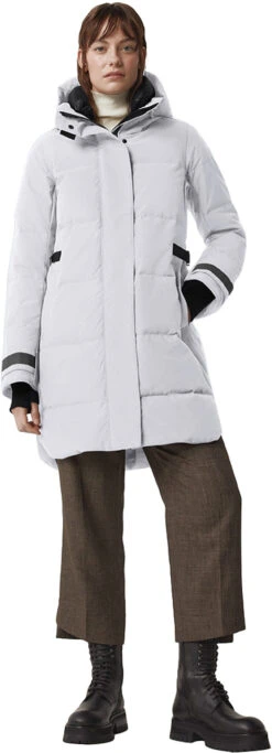 Canada Goose Bennett Black Label Parka - Women's|-|Parka Bennett Black Label - Femme -Canada Goose CGO 3817LB 7E 7EFront1 20Northstar 20White
