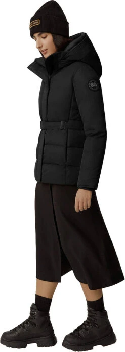 Canada Goose Mckenna Performance Satin Jacket- Women's|-|Manteau Aviateur En Satin Haute Performance McKenna - Femme 15 Canada Goose Mckenna Performance Satin Jacket- Women's|-|Manteau Aviateur En Satin Haute Performance McKenna - Femme -Canada Goose CGO 3852WB 7E 7ESide 20Black