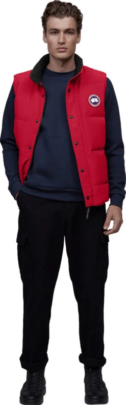 Canada Goose Garson Vest - Men's|-|Veste Garson - Homme 40 Canada Goose Garson Vest - Men's|-|Veste Garson - Homme -Canada Goose CGO 4151M 7E 7EDetail1 20Red b1754cce ad7a 45b2 bc3e 25b1ea1c1009