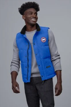 Canada Goose Freestyle Crew Vest PBI - Men's|-|Veste Freestyle Crew PBI - Homme -Canada Goose CGO 4154MPB 7E 7EDetail1 20Royal 20PBI 20Blue