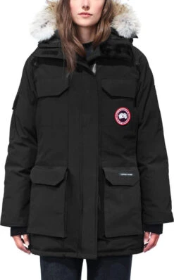 Canada Goose Expedition Parka - Women's|-|Parka Expedition - Femme -Canada Goose CGO 4660L 7E 7EFront 20Model 20Black
