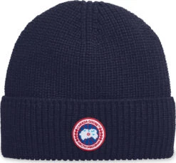 Canada Goose Arctic Disc Rib Toque - Men's|-|Tuque Côtelée Arctic Disc - Homme