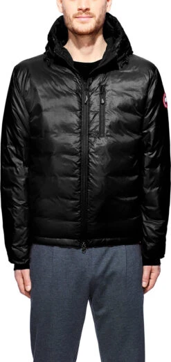 Canada Goose Lodge Down Hoody - Fusion Fit - Men's|-|Lodge En Duvet Et à Capuchon - Coupe Fusion - Homme -Canada Goose CGO 5055MA 7E 7Emodelfront 415d9573 e467 40f1 b0bb 1ef822d60747