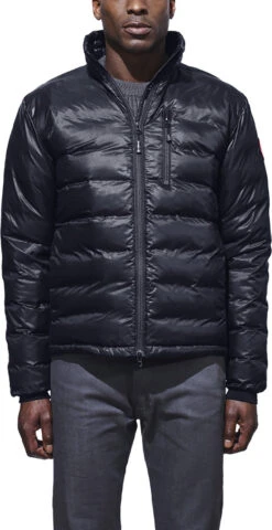 Canada Goose Lodge Jacket - Men's|-|Manteau Lodge - Homme -Canada Goose CGO 5056M 7EAdmiral 20Blue 20 20Black 7Eface 653e2231 bc52 41a0 9c05 3e162da92365