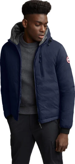 Canada Goose Lodge Hoody Matte Finish - Men's|-|Manteau à Capuchon Lodge Finition Mate - Homme -Canada Goose CGO 5078M 7E 7EB 20Atlantic 20Navy a52ec325 e60a 44c0 8740 9c4288532461