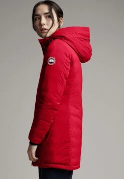 Canada Goose Camp Hooded Jacket Matte Finish - Women's|-|Manteau à Capuchon Camp Finition Mate - Femme -Canada Goose CGO 5085L 7E 7EB 20Red