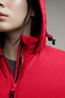 Canada Goose Camp Hooded Jacket Matte Finish - Women's|-|Manteau à Capuchon Camp Finition Mate - Femme -Canada Goose CGO 5085L 7E 7ED 20Red