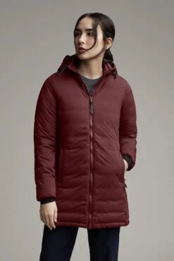 Canada Goose Camp Hooded Jacket Matte Finish - Women's|-|Manteau à Capuchon Camp Finition Mate - Femme -Canada Goose CGO 5085L 7E 7Ef 20Elderberry