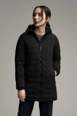 Canada Goose Camp Hooded Jacket Matte Finish - Women's|-|Manteau à Capuchon Camp Finition Mate - Femme -Canada Goose CGO 5085L 7E 7Emodel 20Black