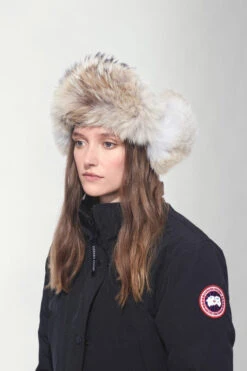 Canada Goose Aviator Hat - Women's|-|Chapeau D’Aviateur - Femme -Canada Goose CGO 5187L 7E 7Edetail1 20Black