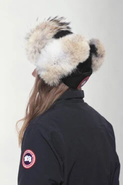 Canada Goose Aviator Hat - Women's|-|Chapeau D’Aviateur - Femme -Canada Goose CGO 5187L 7E 7Edetail2 20Black