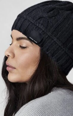 Canada Goose Cable Toque - Women's|-|Tuque Torsadée - Femme -Canada Goose CGO 5261L 7E 7EDetail2 20Navy