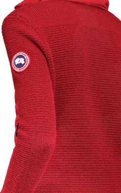 Canada Goose Hybridge Knit Jacket - Women's|-|Manteau En Tricot Hybridge - Femme -Canada Goose CGO 6830L 7E 7Ezoom 20Red af2b4388 b19d 4c71 8068 88397fb66f7e