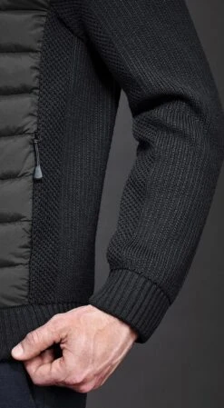 Canada Goose Hybridge Knit Jacket - Men's|-|Manteau En Tricot Hybridge - Homme 13 Canada Goose Hybridge Knit Jacket - Men's|-|Manteau En Tricot Hybridge - Homme -Canada Goose CGO 6830M 7E 7EDetail1 20Black