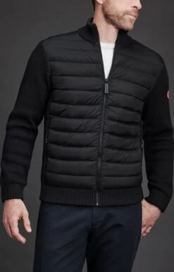 Canada Goose Hybridge Knit Jacket - Men's|-|Manteau En Tricot Hybridge - Homme 12 Canada Goose Hybridge Knit Jacket - Men's|-|Manteau En Tricot Hybridge - Homme -Canada Goose CGO 6830M 7E 7Efront 20Black
