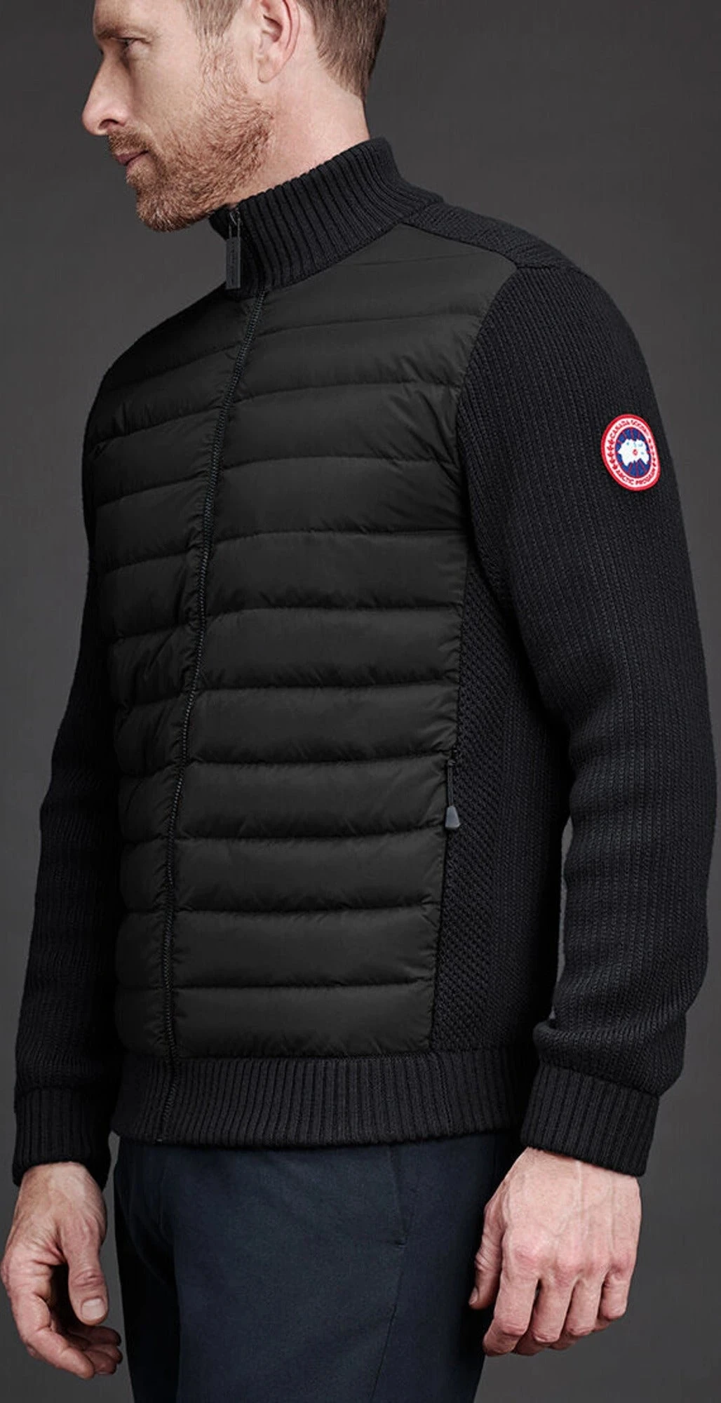 Canada Goose Hybridge Knit Jacket - Men's|-|Manteau En Tricot Hybridge - Homme 4 Canada Goose Hybridge Knit Jacket - Men's|-|Manteau En Tricot Hybridge - Homme - Image 2